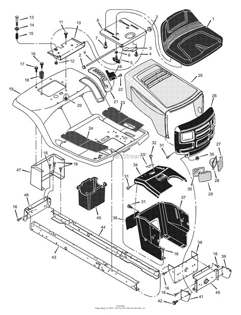 Murray lawn mower spindle assembly. Murray 42576x92B - Lawn Tractor (2000) Parts Diagram for ...