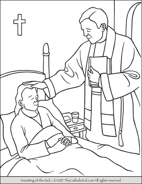 The first four sacraments are all studied for first communion. Pin on Sacrament Coloring Pages
