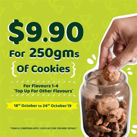 We did not find results for: Famous Amos Singapore $9.90 for 250GM Of Cookies Promotion 18-24 Oct 2019 | Why Not Deals