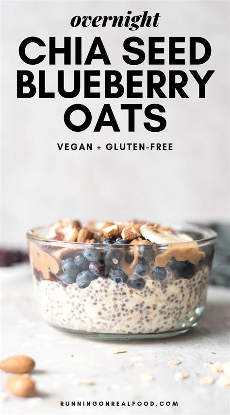 Overnight oats are simply a blend of raw rolled oats, liquid, salt and a sweetener of your choice now get started with the base overnight oats recipe below, try these flavors i've shared, and create some of your own! These banana blueberry chia overnight oats take just a minute to prepare and are so yumm… in ...