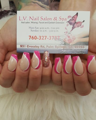 We offer a complete line of beauty care services including hair care, nails, massages, eyelash extensions, and much more. Lv Nails - Nail Salon in Palm Springs