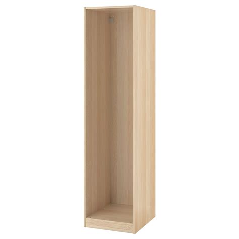 Nach dem ausmessen beginnt das vergnügen: PAX Korpus Kleiderschrank, Eicheneff wlas, 50x58x201 cm ...