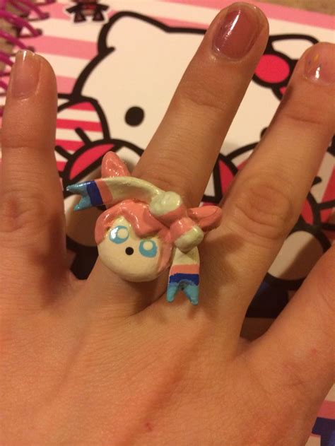 I have a couple eveelution clay rings in my etsy :) https ...