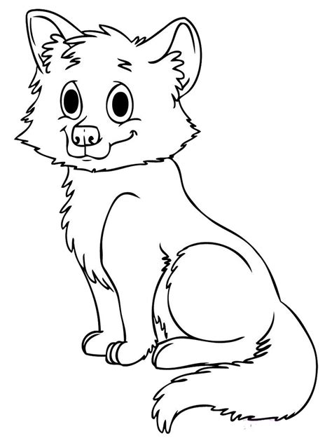 Maybe you would like to learn more about one of these? Realistic Cute Animal Coloring Pages | Fox coloring page ...