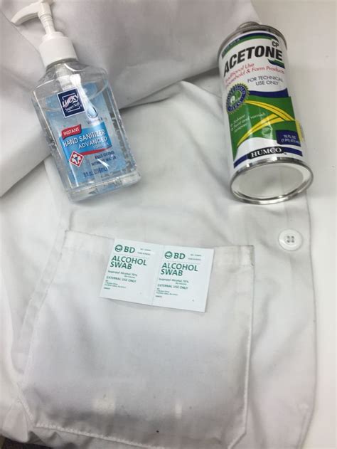 Isopropyl alcohol (91 percent or higher), aloe vera gel, and a few drops of essential oil. How to remove sharpie from clothes- hand sanitizer then ...