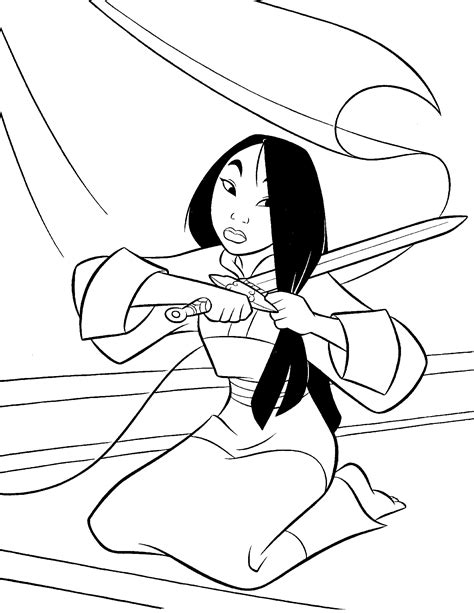 And if there's one thing he's an expert in, it is getting rid of brunos. Mulan coloring pages to download and print for free