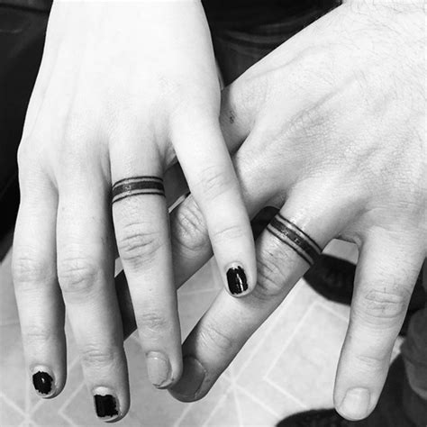 Do you have a wedding ring tattoo? 35 Sweet & Simple Wedding Band Tattoos