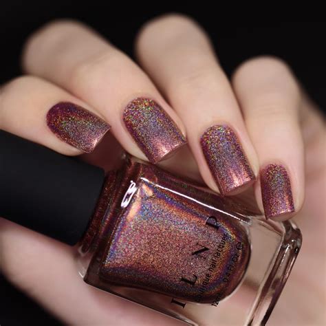 So dinner is a mix of lovely finger food and traditional polish cuisine. Dinner Party - Alluring Marsala Ultra Holographic Nail ...