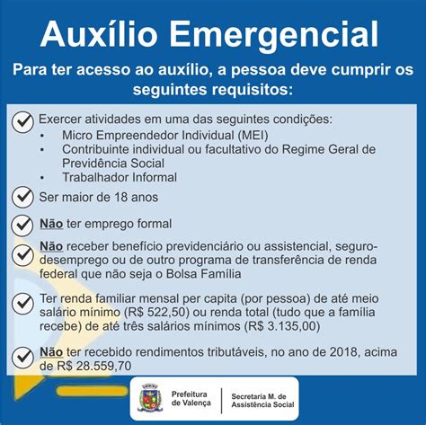 'jogada equivocada e beneficiários pagarão preço', diz maia sobre auxílio brasil. AUXÍLIO EMERGENCIAL | Prefeitura Municipal de Valença - RJ