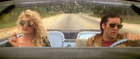 The same object can as easily be the surface of the moon in the center of the picture are the sweetly dopey, flat, shadowless figures of lula (laura dern) and sailor (nicolas cage), driving toward big tuna and. 35 Years of David Lynch: WILD AT HEART (1990)