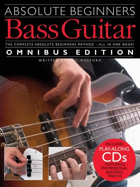 Discover the best bass guitar songbooks in best sellers. Absolute Beginners Bass Guitar - Omnibus Edition By - Softcover With CD Sheet Music For Bass ...