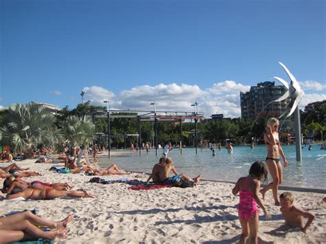 The lagoon is a safe swimming location that is open all year around. The Baldry's Go Kiwi: Cairns and the Daintree Rainforest