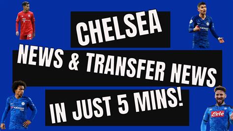 Get all the latest news from chelsea including fixtures, scores and results plus updates on transfers, new manager frank lampard, squad and stamford bridge here. All the latest CHELSEA NEWS & CHELSEA TRANSFER NEWS in ...