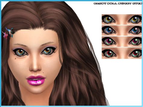 12 michelle and 6 candy. Candy Doll Sweet Eyes - The Sims 4 Catalog