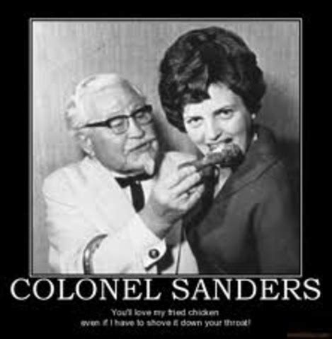 The name of colonel sanders lives in history, as she helped to memorialise him through her dedication behind the scenes. KFC History Timeline | Timetoast timelines