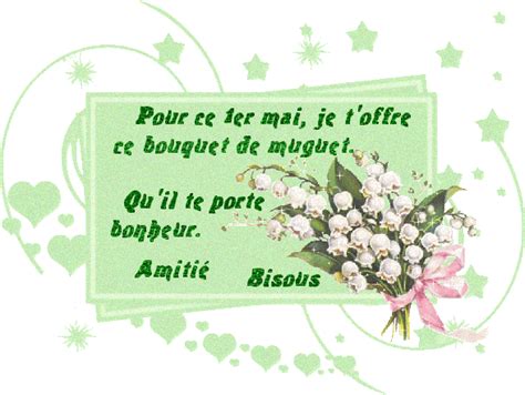 Le 1er mai, on offre du muguet pour porter bonheur. 1er mai fete du travail origine et images