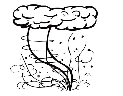 Color in this picture of storm and share it with others today! Thunderstorm Coloring Page at GetColorings.com | Free ...