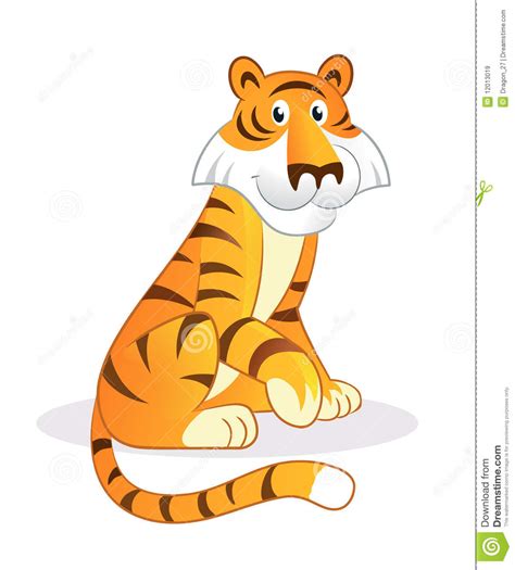 Voir plus d'idées sur le thème dessin tigre, animaux, animaux sauvages. Tigre De Dessin Animé Images libres de droits - Image ...