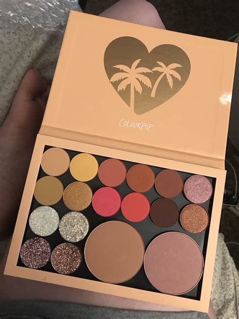 This product is only available to ship to the contiguous united states, canada, mexico, australia, uk, france, spain, germany and chile. My ColourPop Build Your Own Palette palette featuring some ...