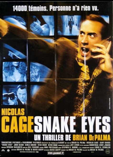 Check spelling or type a new query. poster SNAKE EYES Brian De Palma - CINESUD movie posters