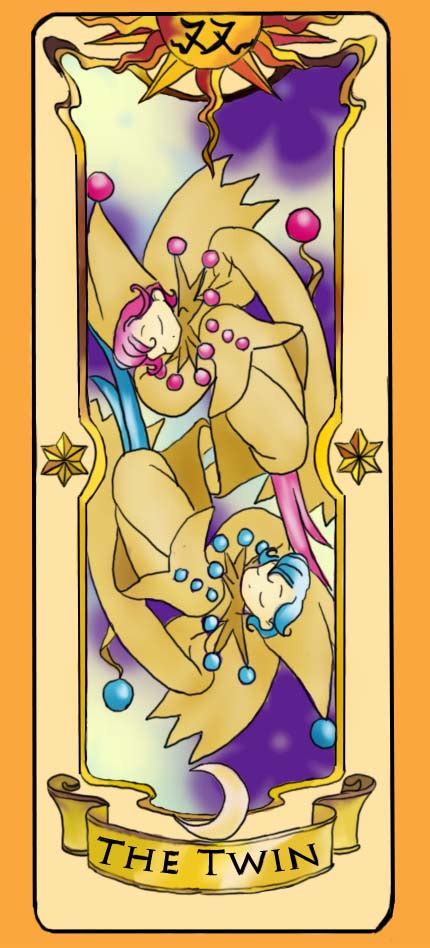 Good morning to you all! Clow Card The Twin by inuebony on DeviantArt