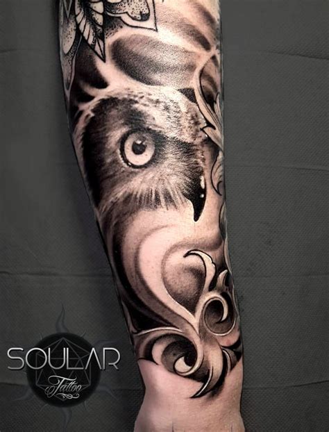 This subreddit is intended for posting your own personal tattoos, but also includes: Owl tattoo by @matt_parkin_art - Soular Tattoo ...