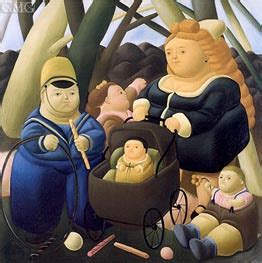 Fernando Botero Madonna With Child Mother And Son 1993 Painting Fernando Botero Oil Annold Boni