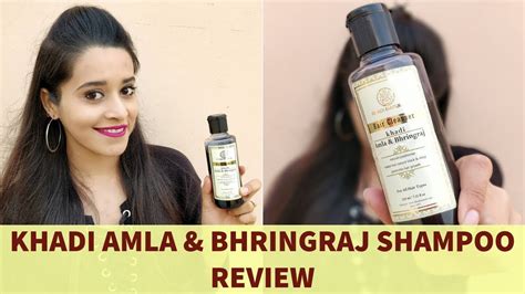Khadi क original products क क स पहच न how to identify khadi original vs fake shampoo. KHADI NATURAL AMLA & BHRINGRAJ SHAMPOO REVIEW | Just ...