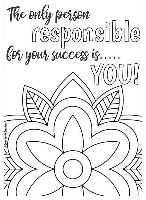 Coloring can help you relax and reduce stress, especially if you're coloring a mandala. Coloring Pages Saying You Are My Person - Dejanato