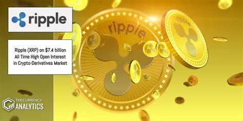 According to the latest data published by coinmarketcap, the overall value of cryptocurrency assets dropped by more than $250 billion in the last 24 hours. Ripple (XRP) on $7.4 billion All Time High Open Interest ...