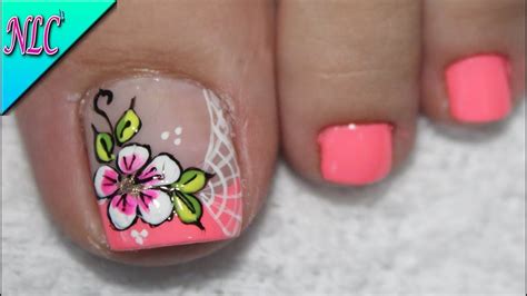 Las personas que apoyan el tratamiento, recomiendan sumergir el pie afectado en. DISEÑO DE UÑAS PARA PIES FLORES SENCILLAS - FLOWERS NAIL ...