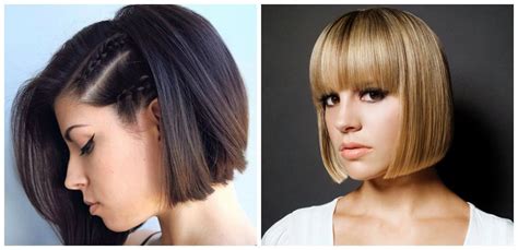 Asymmetrical bob hairstyles are popular in the moment and they look great on short to medium hair length. Fancy hairstyles for short hair: top fashionable ideas for ...
