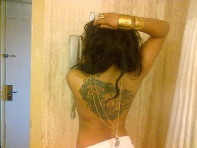 Tonto dikeh shows off neck tattoo in stuning photos. The picture you see up there is Tonto's current display ...