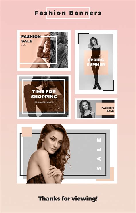 > fashion banner ad ideas & inspiration. Fashion Banners Collection on Inspirationde