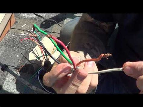 The best time to rough in your swamp cooler wiring and water line for your new cooler is after the holes are cut through the roof and ceiling, but before the ductwork is installed. How to wire a swamp cooler - YouTube