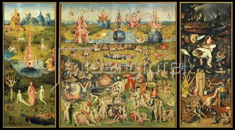 Der garten der lüste ist ein vielfach rezipiertes werk des niederländischen malers hieronymus bosch. Der Garten der Lüste. Totale von Hieronymus Bosch ...