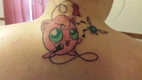 There are several navy tattoos that girls like to get engraved on their body. Jigglypuff and navi tattoo | Paw print tattoo, Print ...