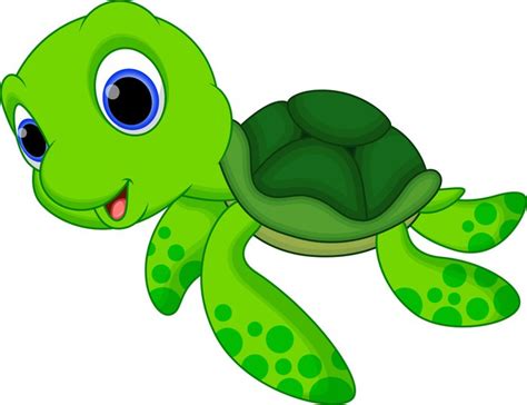 Imágenes animadas de letras y números. Vinilo Pixerstick De dibujos animados lindo de la tortuga ...