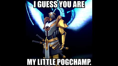 Had fun whipping this up the other night. UGH, FINE! I GUESS YOU ARE MY LITTLE POGCHAMP. COME HERE ...