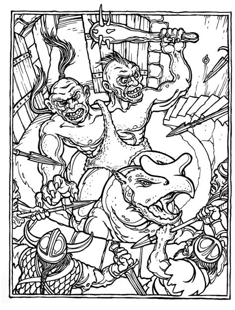A dungeons & dragons coloring bookis a treasure trove of illustrations summoned from the pages of the official dungeons & dragons manuals. Greg Irons - The Official Advanced Dungeons and Dragons ...
