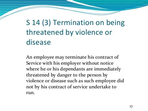 In these cases, employers have responsibilities and obligations to the employees usually associated with the termination of employment. Employee termination-laws-in-malaysia