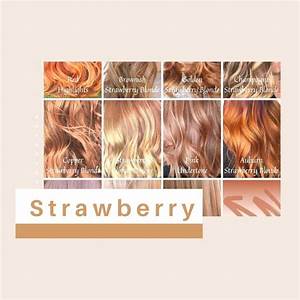 Use Strawberry Hair Color Chart For A Perfect Shade Belletag