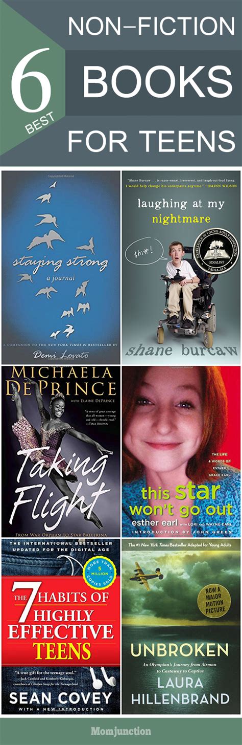 Looking for good nonfiction books to read? 6 Best Non-Fiction Books For Teens