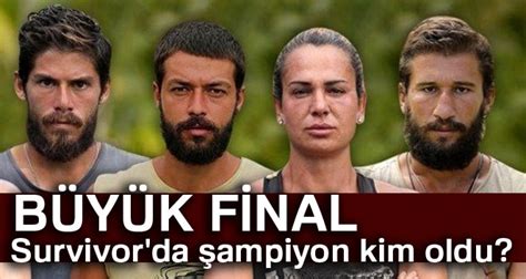 Survivor 2021 finali, dün akşam gerçekleşti. Survivor'da şampiyon Kim oldu? |Survivor 2018 birincisi ...