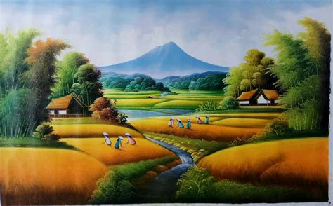 Contoh lukisan yang mudah dilukis. 43+ Top Populer Lukisan Pemandangan Alam Paling Mudah ...