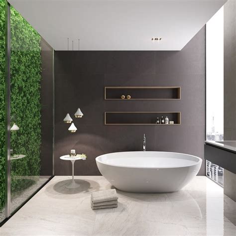 This transitional bathroom by valerie wilcox, via houzz , mixes traditional, modern and contemporary styles for a unique, luxurious effect. TOP 30 Modern Bathroom Ideas