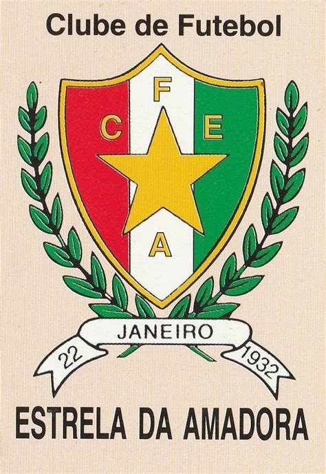 Clube de futebol estrela da amadora, sometimes just estrela, is a portuguese sports club (prominently football) based in amadora, northwest of lisbon. Calendário Bolso - C F Estrela Da Amadora - 2001 - Ab1 - R ...