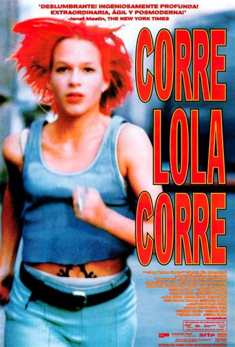 Tiene veinte minutos para devolver el dinero, así que manni llama a lola y le explica la situación. Run Lola Run | Corre lola corre, Carteleras de cine ...