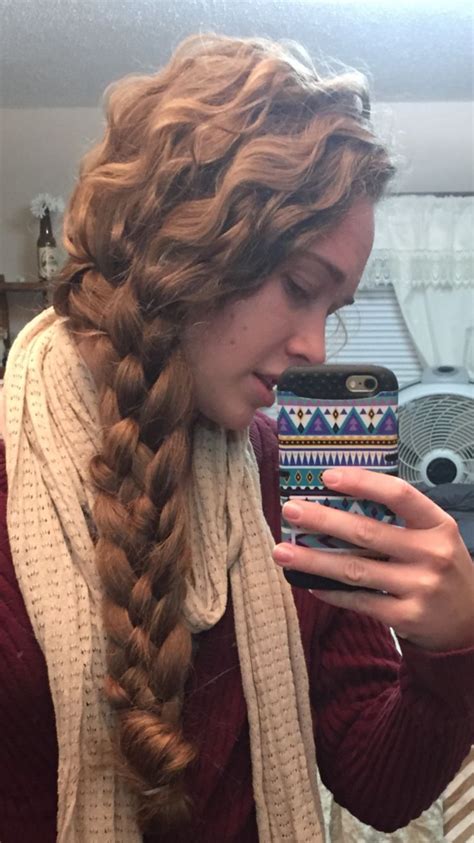 When there is no more hair to pick up, just continue with a standard plait and secure with a hair tie. 5 strand braid with long hair | Braids for long hair ...