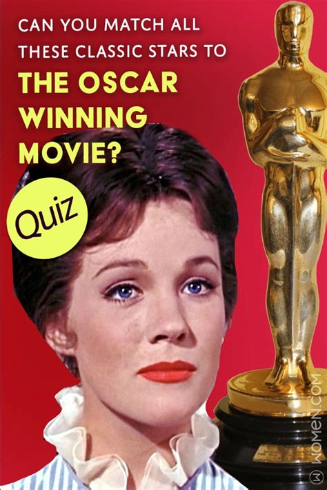 No single film expected to sweep oscars 01:46. Only Classic Film Buffs Can Match These Stars To The Oscar ...